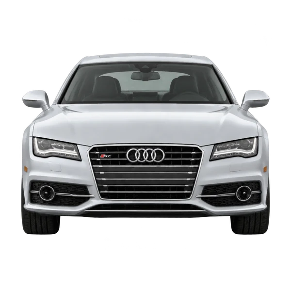 シルバーの2016 Audi S7（正面ビュー）