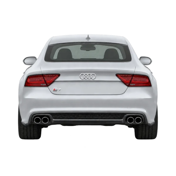 シルバーの2016 Audi S7（リアビュー）