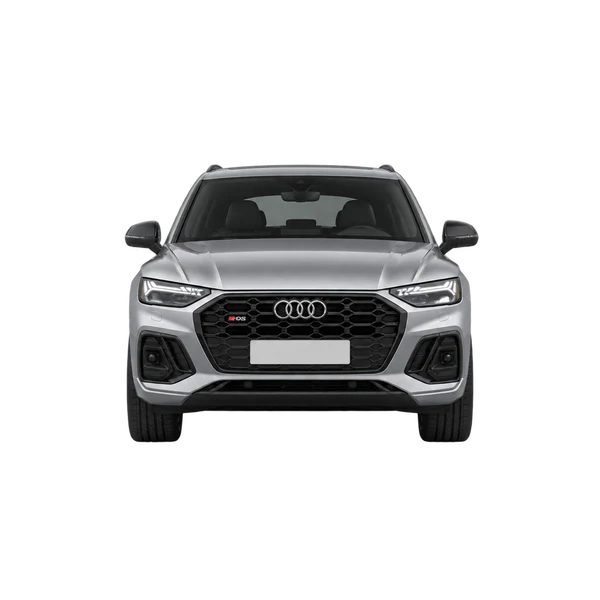 Audi SQ5 Sportback 2025 باللون فضي، منظر أمامي