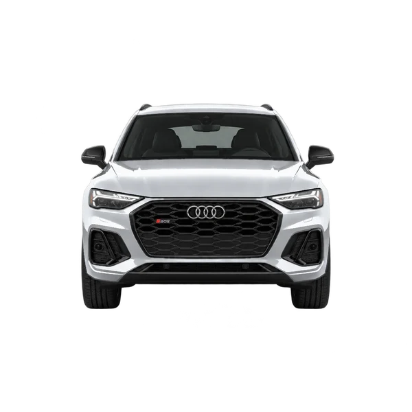 Audi SQ5 Sportback 2027 باللون فضي، منظر أمامي