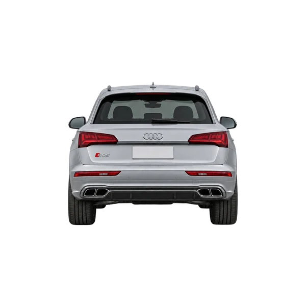 2024 Audi SQ5 in Silber, Ansicht: Heck