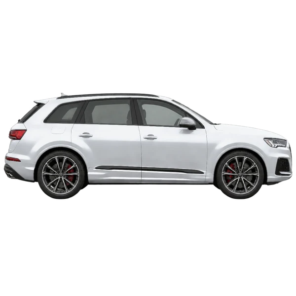 2026 Audi SQ7 in Silber, Ansicht: Seite (nach rechts gewandt)