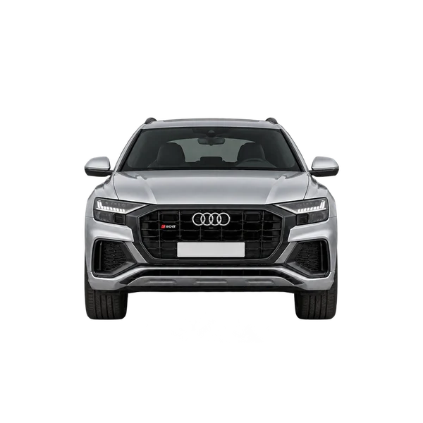 2021 Audi SQ8 in Silber, Ansicht: Front
