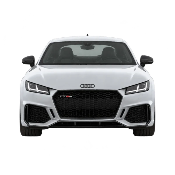 Audi TT RS Coupe 2024 argent, vue avant