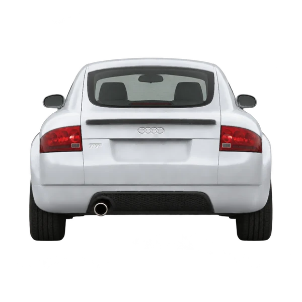 Audi TT 2006 argent, vue arrière