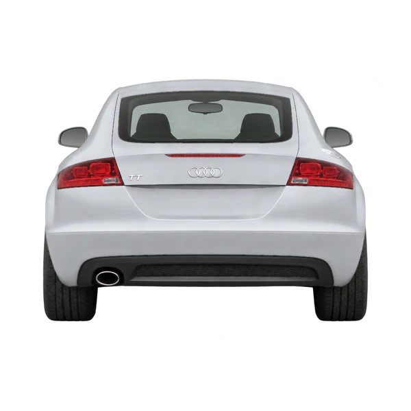 シルバーの2014 Audi TT（リアビュー）