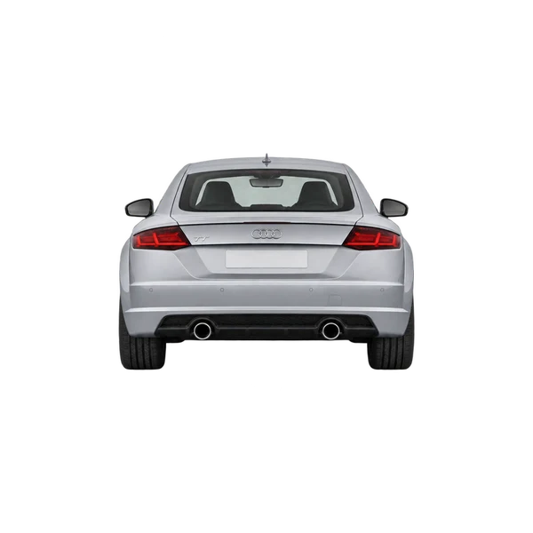 Audi TT 2024 argent, vue arrière