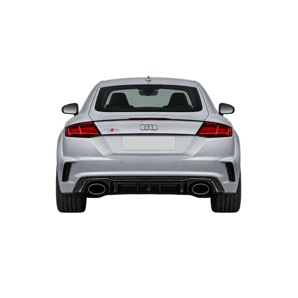 2024 Audi Ttrs in Silber, Ansicht: Heck