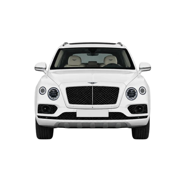 Bentley Bentayga V8 2020 blanc, vue avant