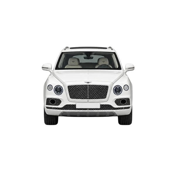 Bentley Bentayga 2016 branco, vista frente