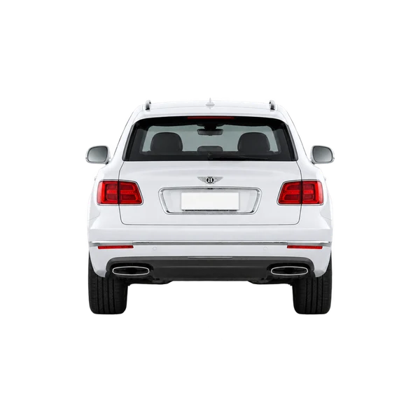 Bentley Bentayga 2016 branco, vista traseira