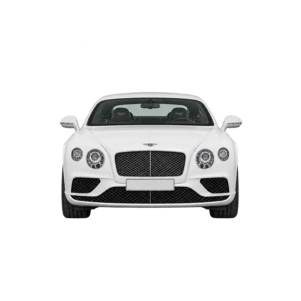 Bentley Continental GT 2014 blanc, vue avant