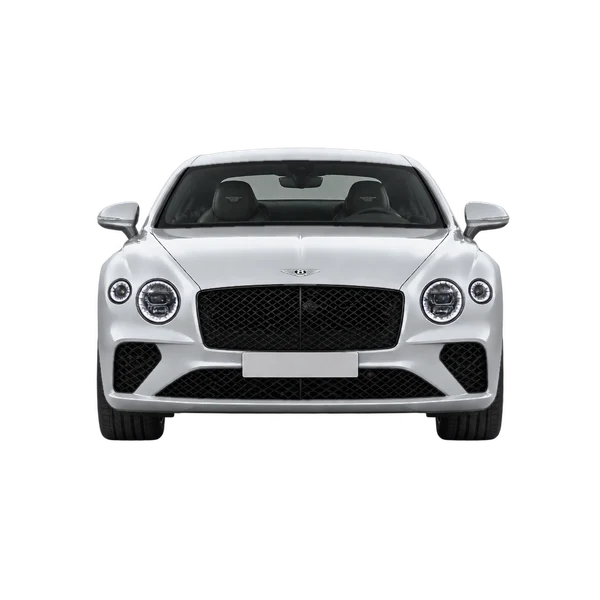 Bentley Continental GT 2025 prata, vista frente