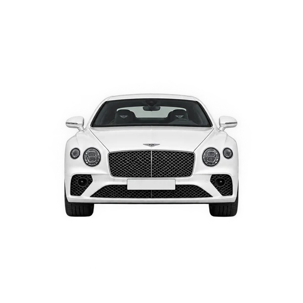 2022 Bentley Continental in weiß, Ansicht: Front