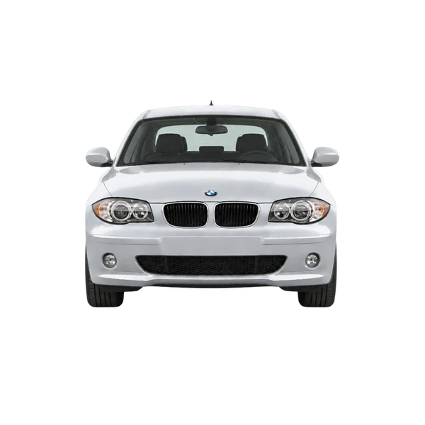 BMW 1 Series 2011 argent, vue avant