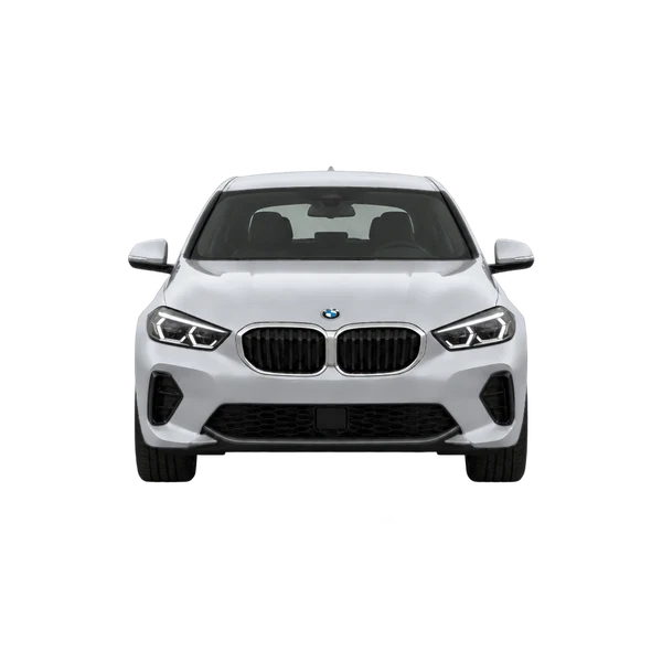 BMW 1 Series 2026 argent, vue avant