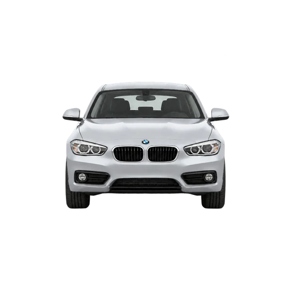 BMW 116 2016 argent, vue avant