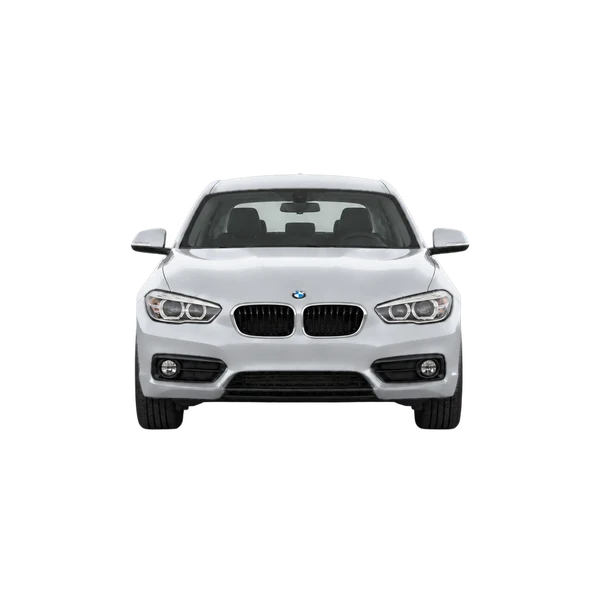 2016 BMW 118 in Silber, Ansicht: Front