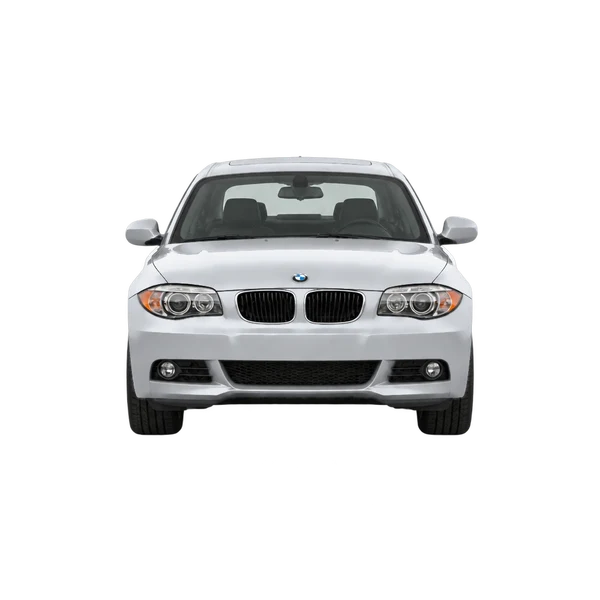BMW 128i 2013 argent, vue avant