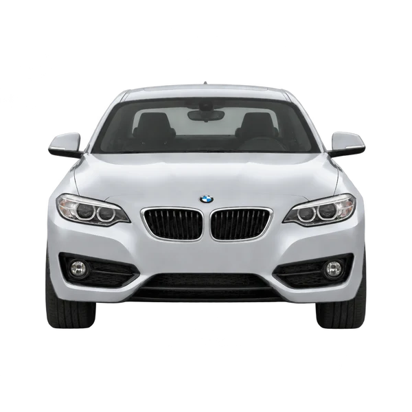 BMW 2 Series 2018 prata, vista frente