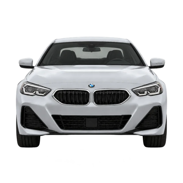 BMW 2 Series 2023 prata, vista frente