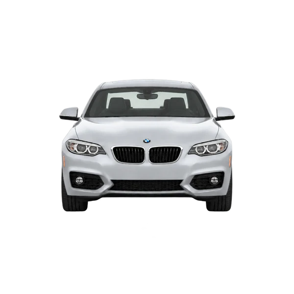シルバーの2014 BMW 228i（正面ビュー）