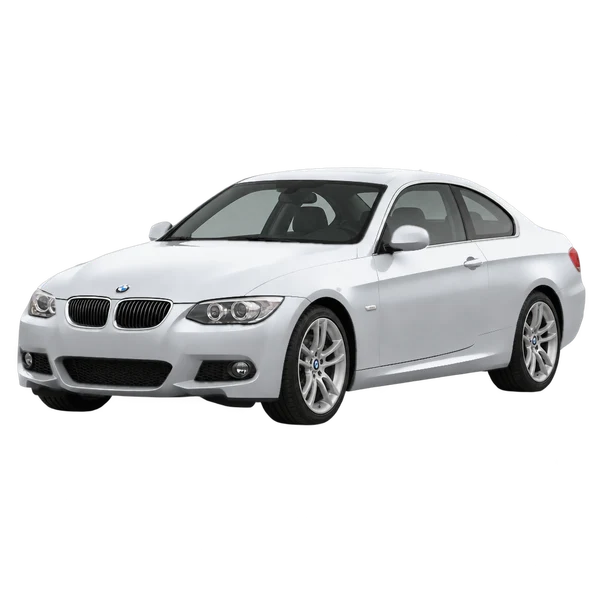 BMW 3.0 CS 2013 باللون فضي، منظر منظر أمامي بزاوية ثلاثة أرباع (متجه لليسار)
