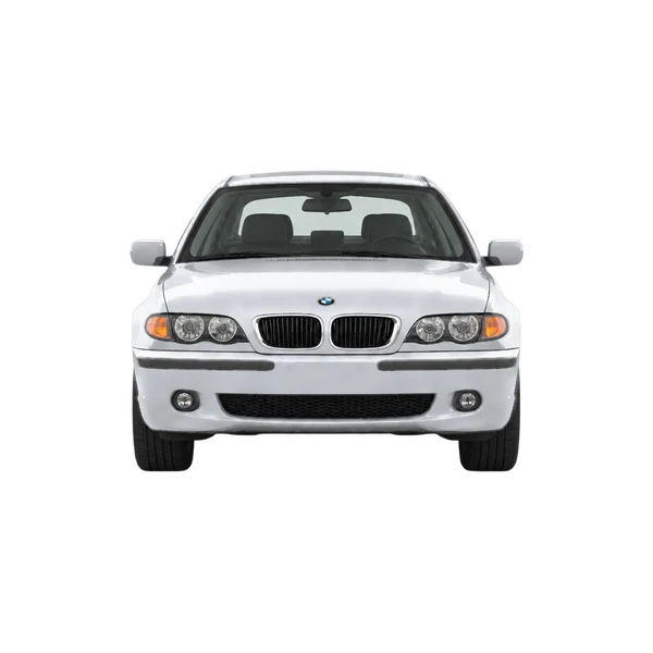 シルバーの2005 BMW 3 Series（正面ビュー）