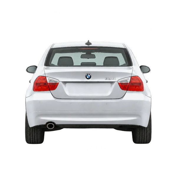 2007 BMW 320i in Silber, Ansicht: Heck
