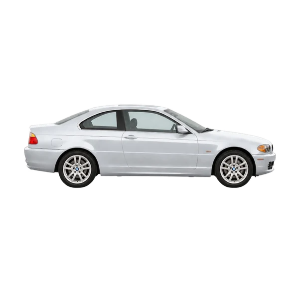2005 BMW 325Ci in Silber, Ansicht: Seite (nach rechts gewandt)