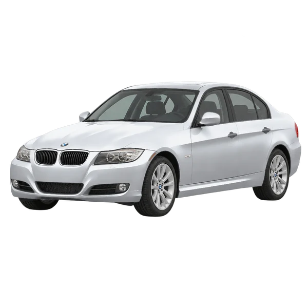 BMW 328i 2011 argent, vue trois-quarts avant (orienté vers la gauche)