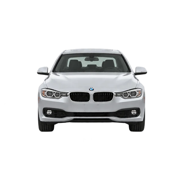 BMW 328i 2015 argent, vue avant