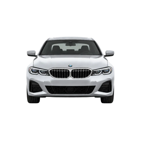 2024 BMW 330 in Silber, Ansicht: Front