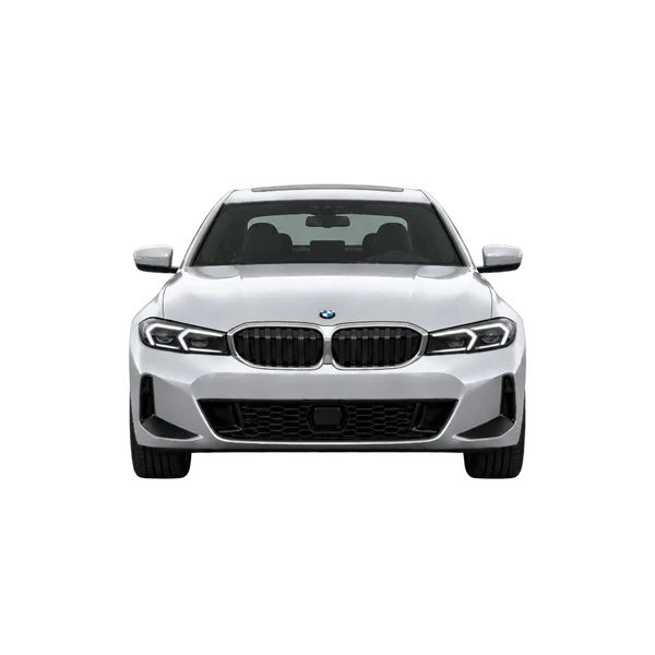 2023 BMW 330e in Silber, Ansicht: Front