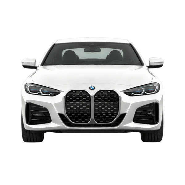 BMW 4 Series 2025 blanc, vue avant