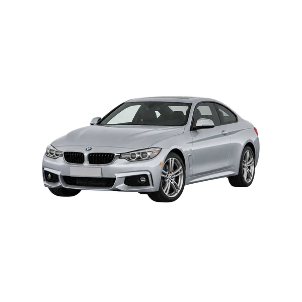 BMW 435i 2016 argent, vue trois-quarts avant (orienté vers la gauche)