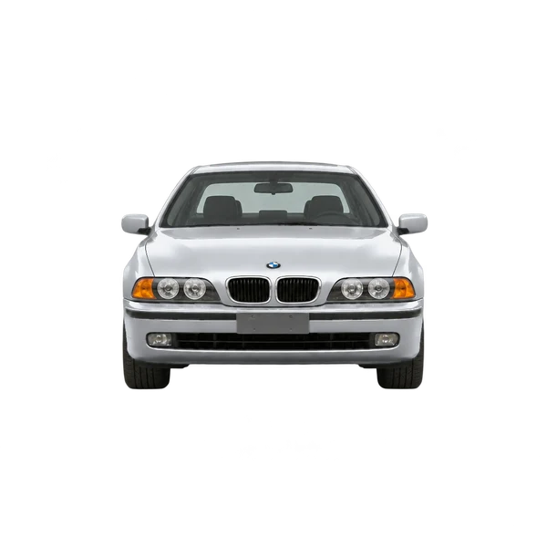 シルバーの1996 BMW 5 Series（正面ビュー）