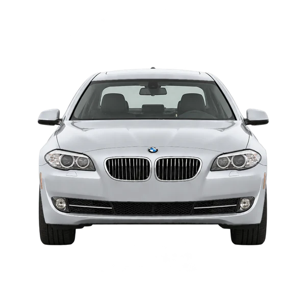BMW 5 Series 2016 argent, vue avant