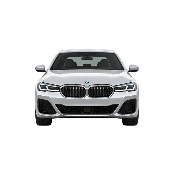 2023 BMW 530i in Silber, Ansicht: Front