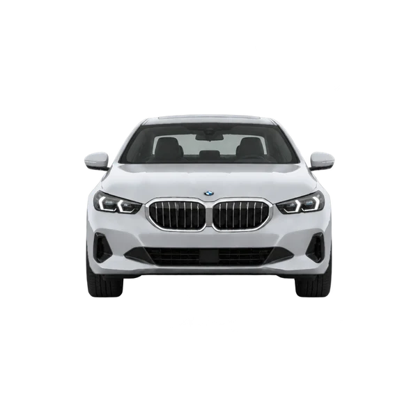 2026 BMW 530i in Silber, Ansicht: Front