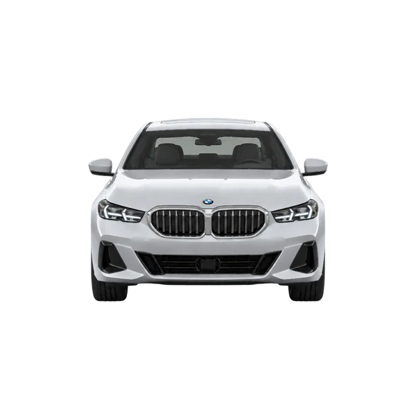 2024 BMW 540i in Silber, Ansicht: Front