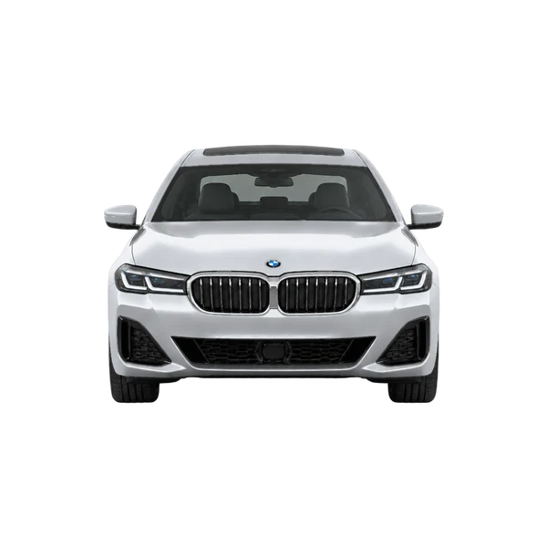 2023 BMW 550E Xdrive in Silber, Ansicht: Front