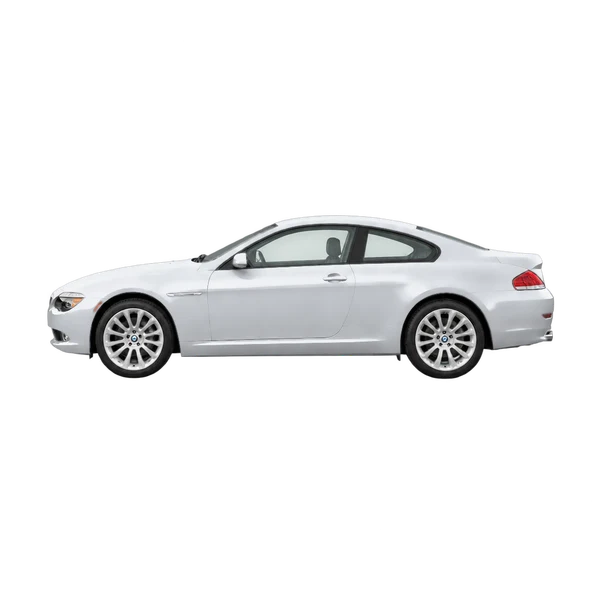 2010 BMW 6 Series in Silber, Ansicht: Seite (nach links gerichtet)