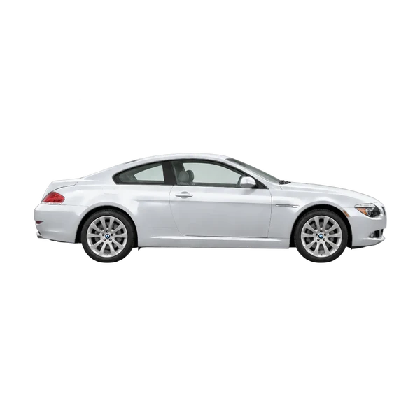 2010 BMW 6 Series in Silber, Ansicht: Seite (nach rechts gewandt)