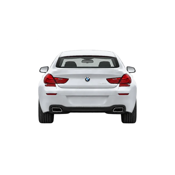 BMW 6 Series 2018 argent, vue arrière
