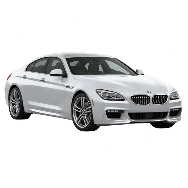 BMW 650i 2017 argent, vue trois-quarts avant (orienté vers la gauche)