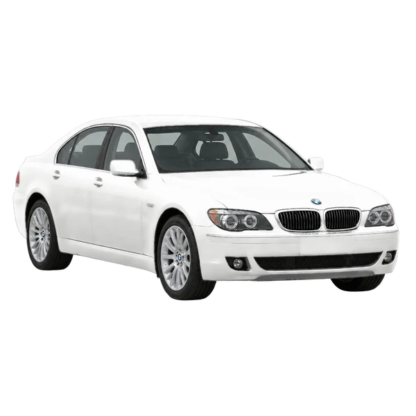 2011 BMW 7 Series in weiß, Ansicht: Dreiviertelansicht vorne (nach links gerichtet)