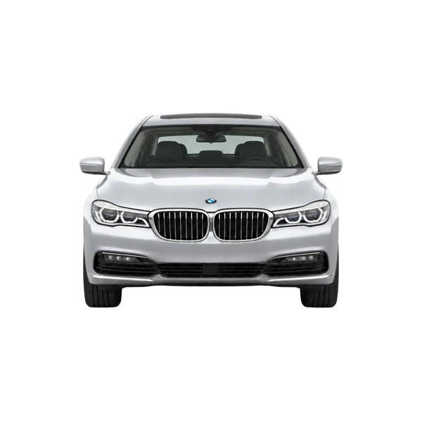 2016 BMW 740D Xdrive in Silber, Ansicht: Front