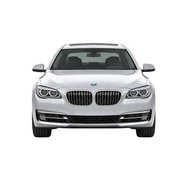 BMW 740D 2015 prata, vista frente