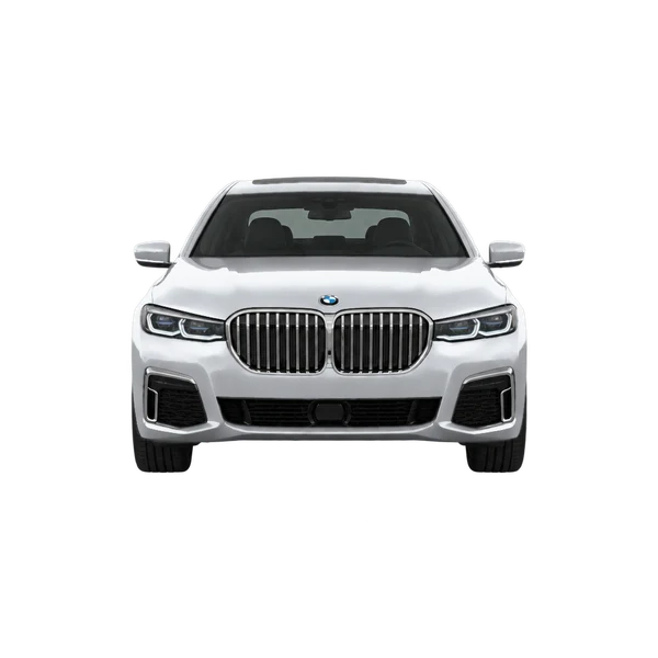 2023 BMW 740i in Silber, Ansicht: Front